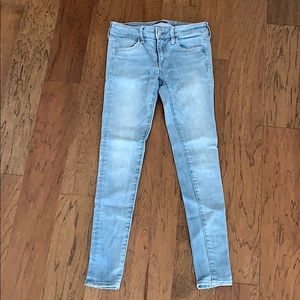 american eagle jeggings/skinny jeans